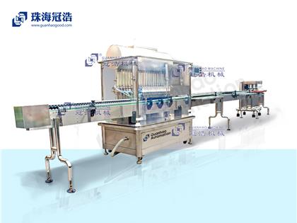 全自動(dòng)灌裝、旋蓋生產(chǎn)線